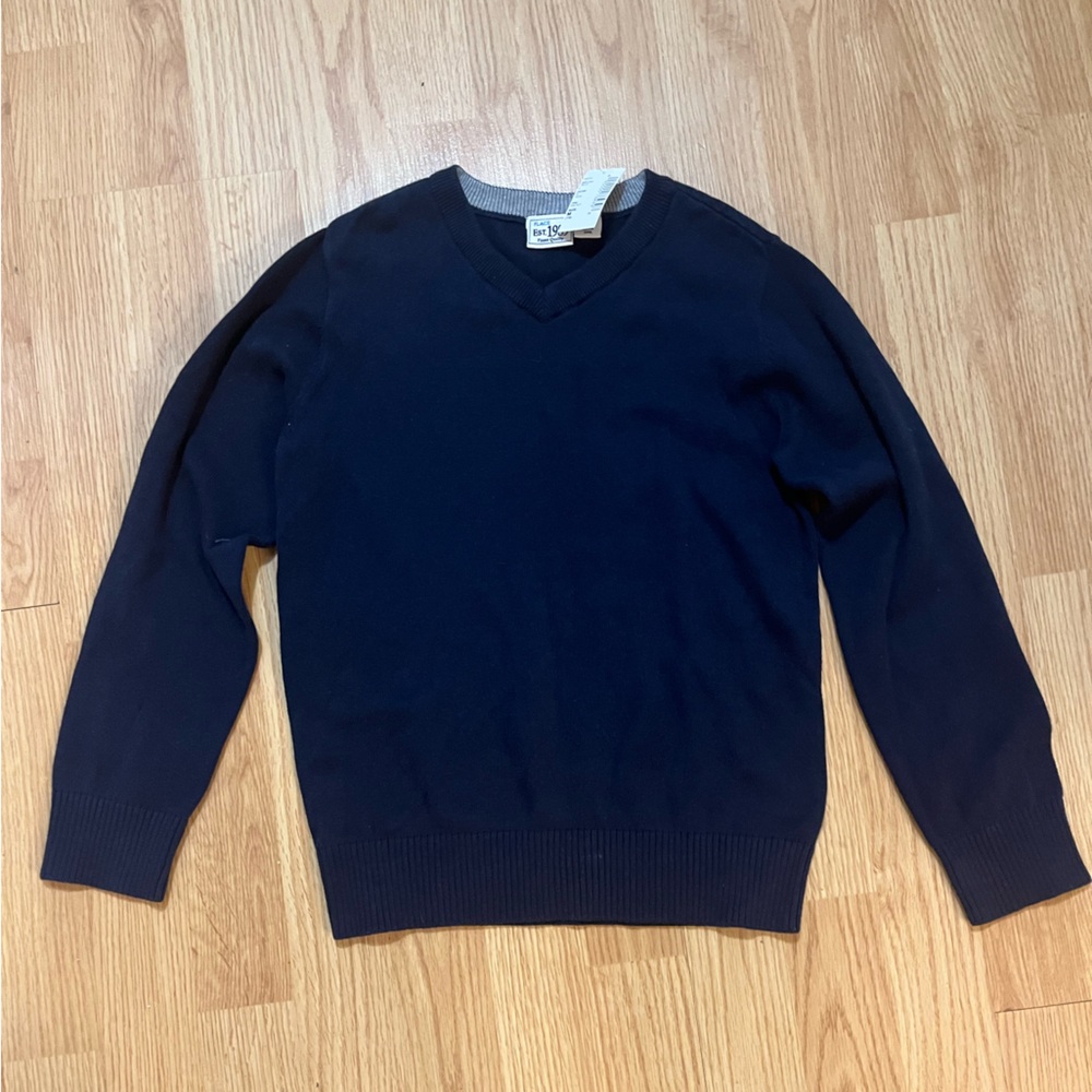 Boys Children’s Place navy v neck sweater